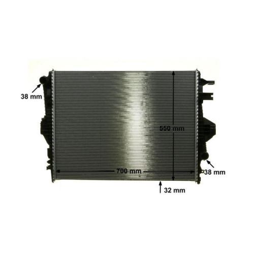 MAHLE Kühler, Motorkühlung BEHR *** PREMIUM LINE *** CR 1183 000P