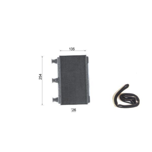 MAHLE W&auml;rmetauscher, Innenraumheizung BEHR AH 115 000S