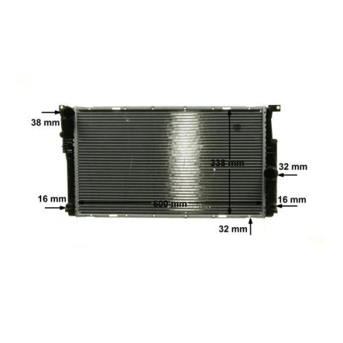 MAHLE Kühler, Motorkühlung BEHR *** PREMIUM LINE *** CR 1909 000P