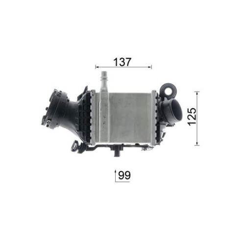 MAHLE Ladeluftk&uuml;hler BEHR *** PREMIUM LINE *** CI 659 000P
