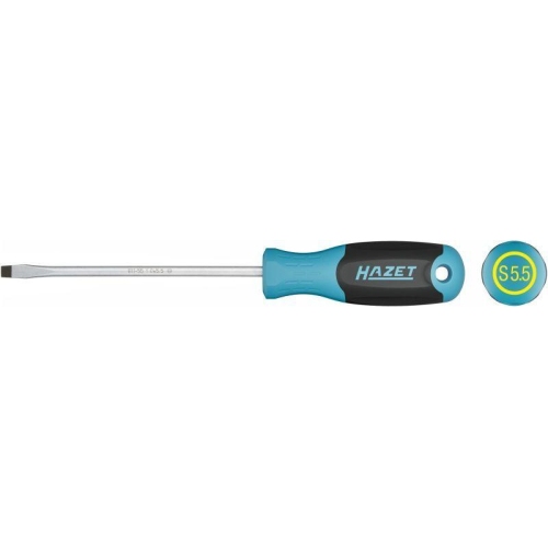 HAZET Schraubendreher Schlitz Profil SW 1 x 5,5 mm 811-55