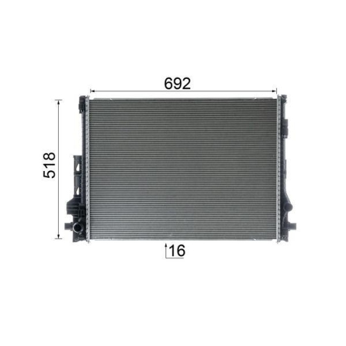 MAHLE K&uuml;hler, Motork&uuml;hlung BEHR *** PREMIUM LINE *** CR 2605 000P