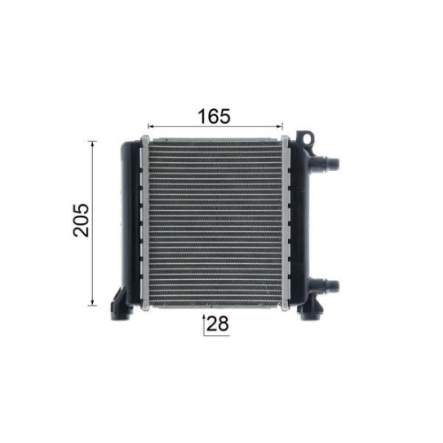 MAHLE K&uuml;hler, Motork&uuml;hlung BEHR *** PREMIUM LINE *** CR 2596 000P