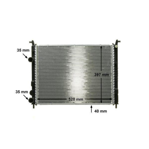 MAHLE K&uuml;hler, Motork&uuml;hlung BEHR *** PREMIUM LINE *** CR 645 000P