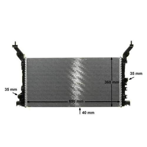 MAHLE K&uuml;hler, Motork&uuml;hlung BEHR *** PREMIUM LINE *** CR 896 000P