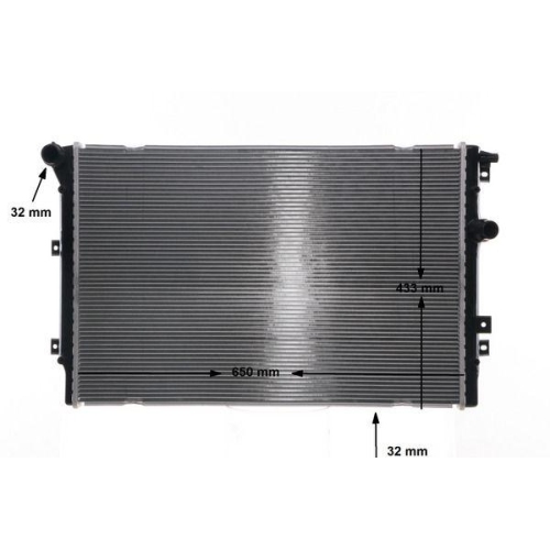 MAHLE Kühler, Motorkühlung BEHR CR 813 000S