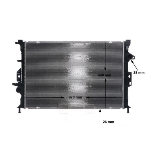 MAHLE K&uuml;hler, Motork&uuml;hlung BEHR CR 815 000S