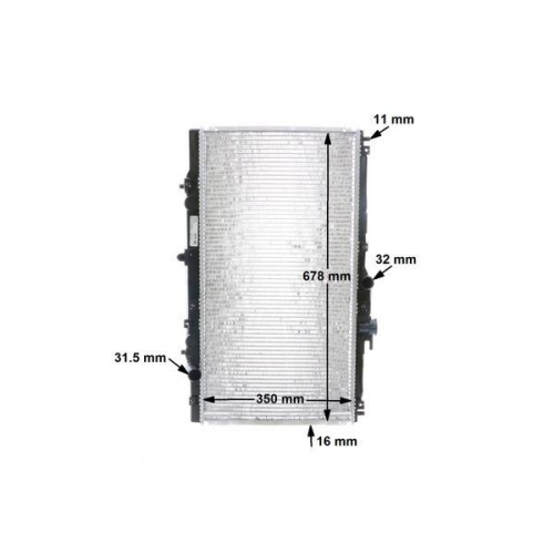 MAHLE K&uuml;hler, Motork&uuml;hlung BEHR CR 202 000S