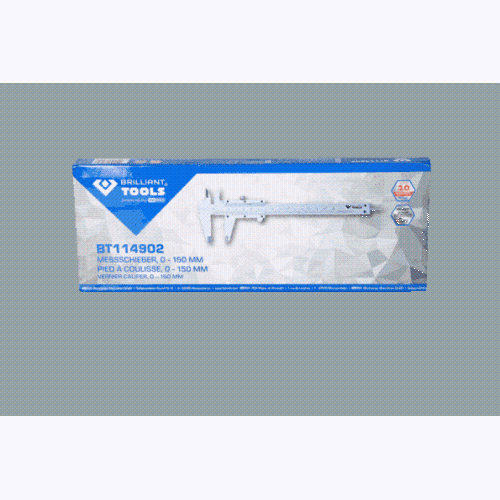 Messschieber, 0 - 150 mm BRILLIANT TOOLS BT114902
