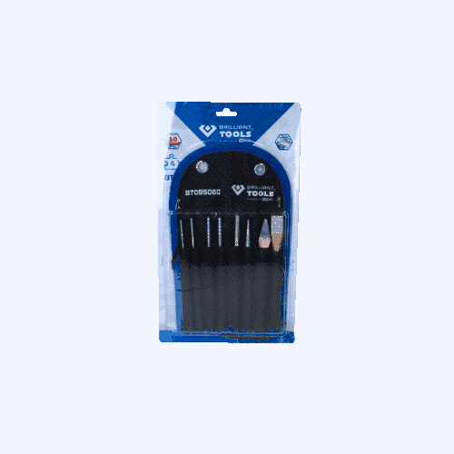 Meißel und Splintentreiber / Durchtreiber-Satz, 8-tlg BRILLIANT TOOLS BT085060