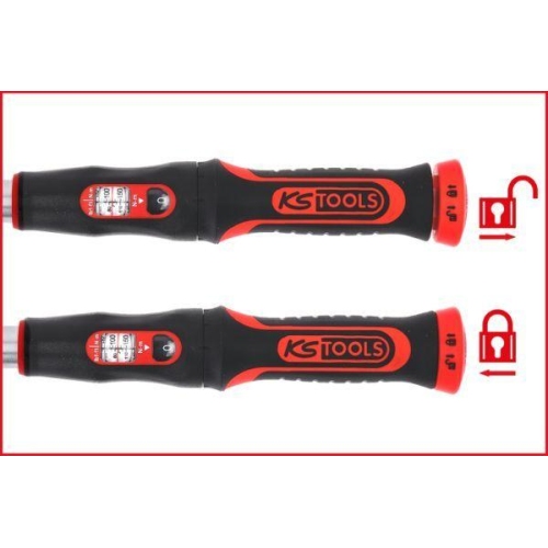 1/2 Zoll INFINITOOL Ratschen-Drehmomentschlüssel, 20-200 Nm KS TOOLS 516.9042