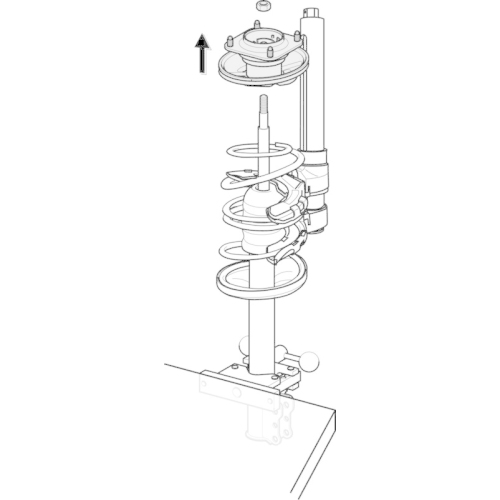 GEDORE Federspanner, Fahrwerksfeder KL-0015 SP