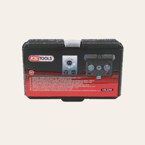 Universal Bremskolben-R&uuml;ckstell-Werkzeug-Adapter-Satz, 3-tlg KS TOOLS 150.2295
