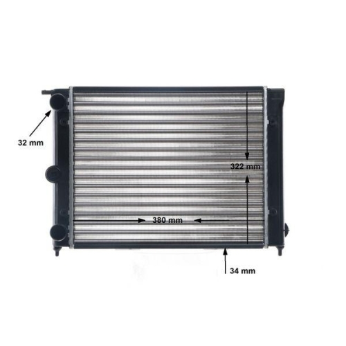 MAHLE K&uuml;hler, Motork&uuml;hlung BEHR CR 344 000S