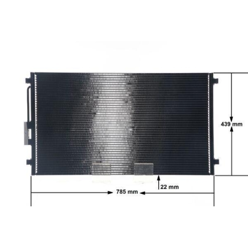 MAHLE Kondensator, Klimaanlage BEHR AC 331 000S