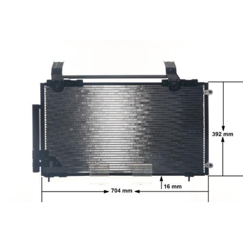 MAHLE Kondensator, Klimaanlage BEHR AC 471 000S