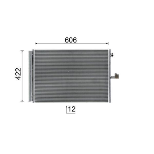 MAHLE Kondensator, Klimaanlage BEHR AC 932 000S