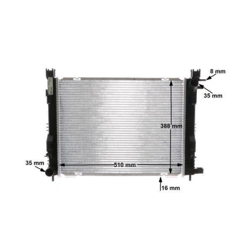 MAHLE K&uuml;hler, Motork&uuml;hlung BEHR CR 2166 000S