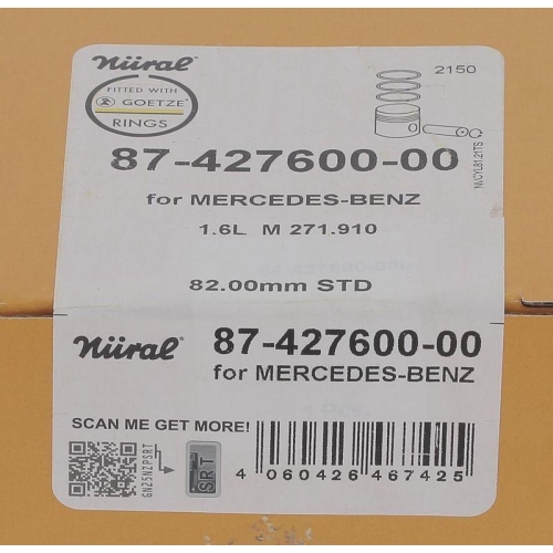 N&Uuml;RAL Kolben 87-427600-00