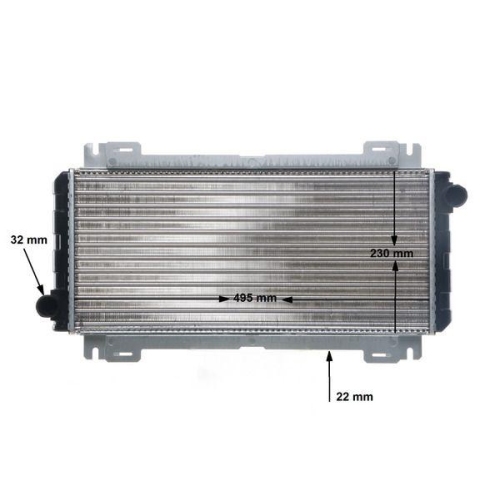 MAHLE K&uuml;hler, Motork&uuml;hlung BEHR CR 619 000S