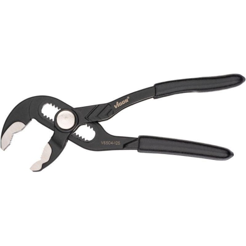 VIGOR Universalzange mit Druckknopf L&auml;nge 125mm V6504-125
