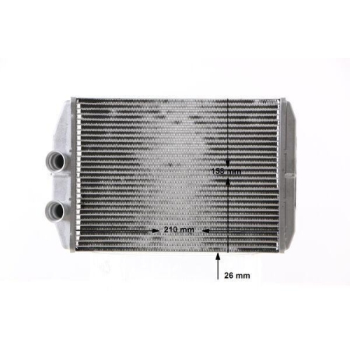 MAHLE Wärmetauscher, Innenraumheizung BEHR AH 275 000S
