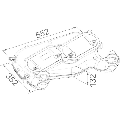 MAHLE Ladeluftk&uuml;hler BEHR *** PREMIUM LINE *** CI 251 000P
