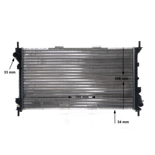 MAHLE K&uuml;hler, Motork&uuml;hlung BEHR CR 1196 000S