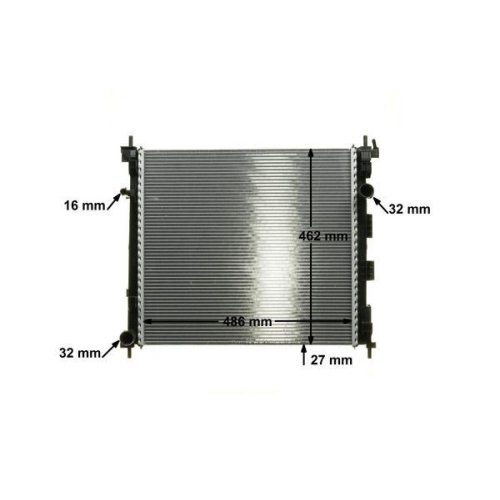 MAHLE K&uuml;hler, Motork&uuml;hlung BEHR *** PREMIUM LINE *** CR 1288 000P