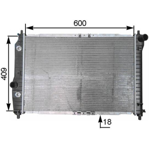 MAHLE K&uuml;hler, Motork&uuml;hlung BEHR CR 131 000S