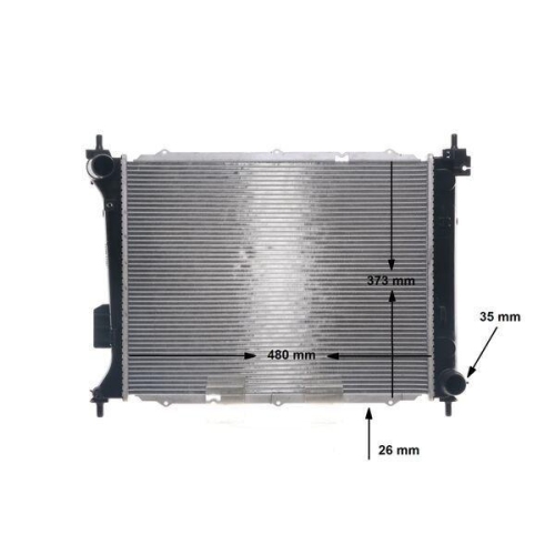 MAHLE K&uuml;hler, Motork&uuml;hlung BEHR CR 1695 000S