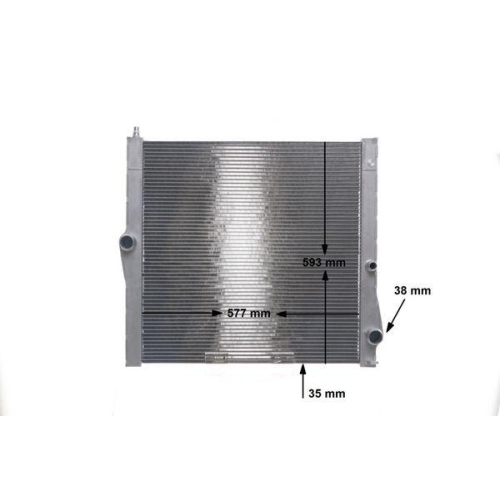 MAHLE Kühler, Motorkühlung BEHR CR 1903 000S