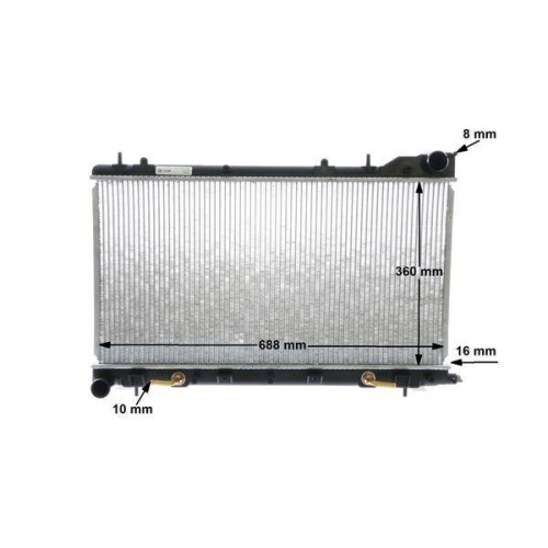 MAHLE K&uuml;hler, Motork&uuml;hlung BEHR CR 2165 000S