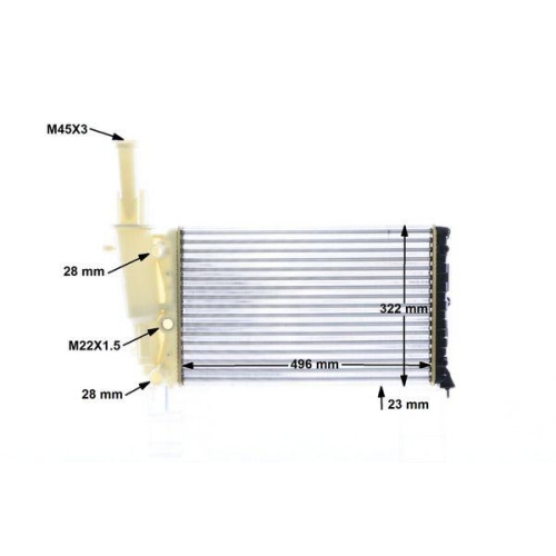 MAHLE K&uuml;hler, Motork&uuml;hlung BEHR CR 346 000S