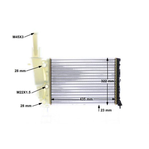 MAHLE K&uuml;hler, Motork&uuml;hlung BEHR CR 351 000S