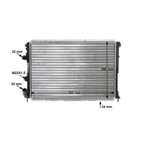 MAHLE K&uuml;hler, Motork&uuml;hlung BEHR CR 434 000S