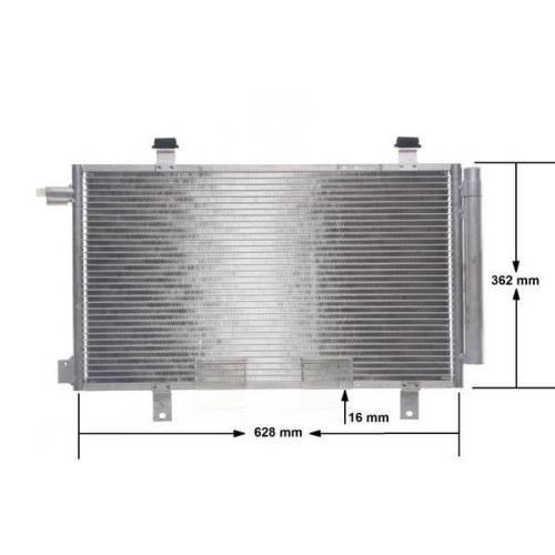 MAHLE Kondensator, Klimaanlage AC 556 000S