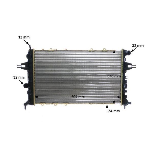 MAHLE K&uuml;hler, Motork&uuml;hlung BEHR CR 321 000S