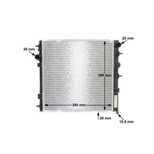 MAHLE K&uuml;hler, Motork&uuml;hlung BEHR CR 558 000S