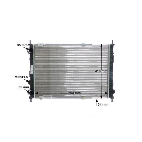 MAHLE K&uuml;hler, Motork&uuml;hlung BEHR CR 525 000S