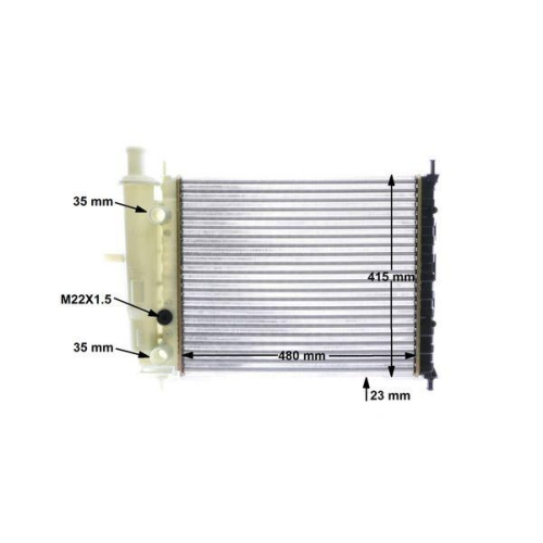 MAHLE K&uuml;hler, Motork&uuml;hlung BEHR CR 630 000S