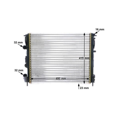 MAHLE K&uuml;hler, Motork&uuml;hlung BEHR CR 605 000S