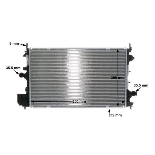 MAHLE K&uuml;hler, Motork&uuml;hlung BEHR CR 835 000S