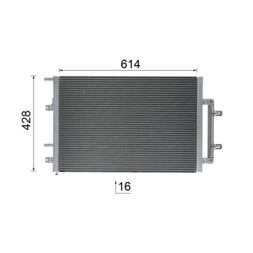 MAHLE Kühler, Motorkühlung BEHR *** PREMIUM LINE *** CR 868 000P