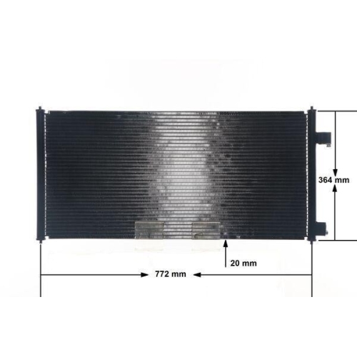 MAHLE Kondensator, Klimaanlage BEHR AC 689 000S