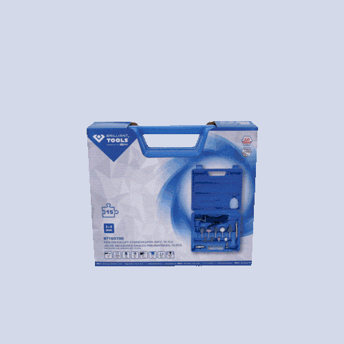 Mini Druckluft-Stabschleifer-Satz, 15-tlg KS TOOLS BT160700