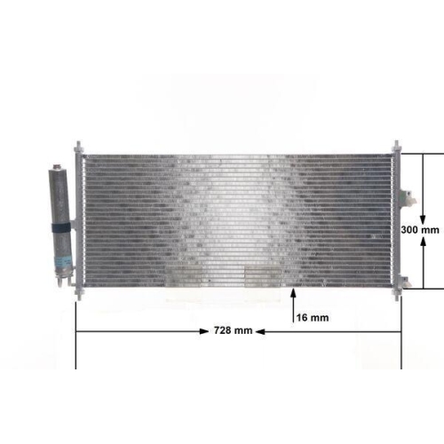 MAHLE Kondensator, Klimaanlage BEHR AC 788 000S