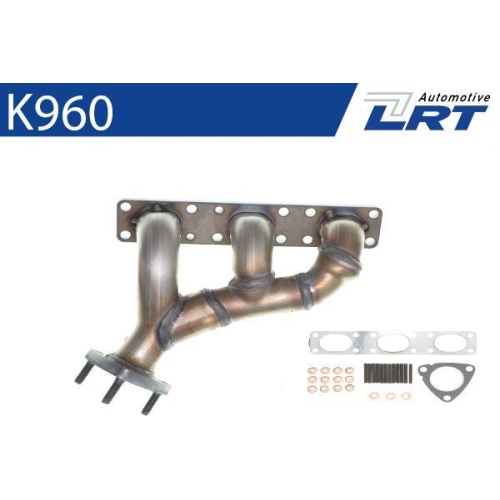 LRT Krümmer, Abgasanlage K960