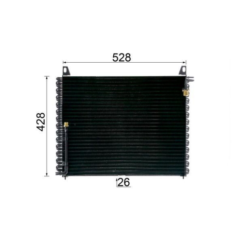 MAHLE Kondensator, Klimaanlage BEHR *** PREMIUM LINE *** AC 656 000P