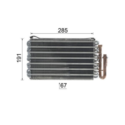 MAHLE Verdampfer, Klimaanlage BEHR *** PREMIUM LINE *** AE 35 000P